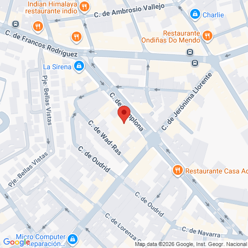 خريطة لـ  (Madrid)